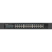 Lanberg Switch 24x 100MB POE+ /2x COMBO 250W RSFE-24P-2C-250