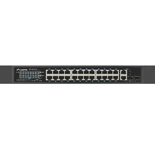 Lanberg Switch 24x 100MB POE+ /2x COMBO 250W RSFE-24P-2C-250