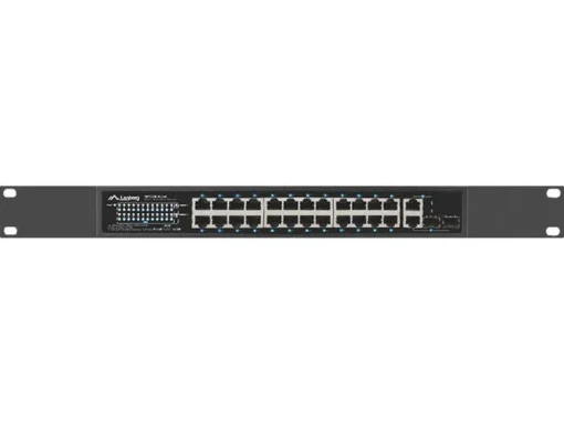 Lanberg Switch 24x 100MB POE+ /2x COMBO 250W RSFE-24P-2C-250