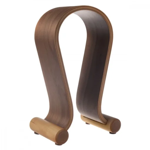 Maclean слушалки Stand Wooden Nut Color MC-815W