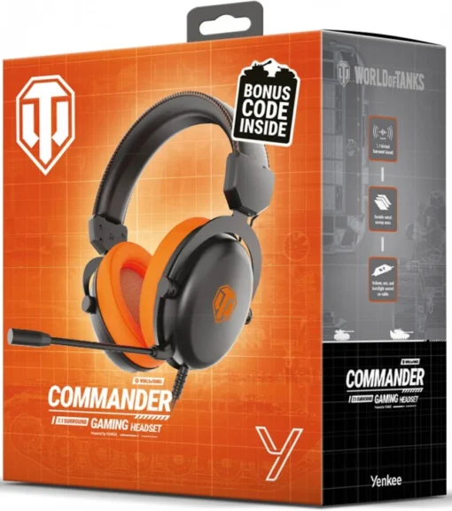 YENKEE YENKEE COMMANDER WT300 7.1 Gaming Headset - Image 2