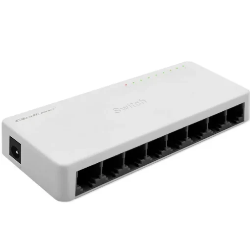 Qoltec Nrtwork SWITCH 8xRJ45 port 100Mbps LAN