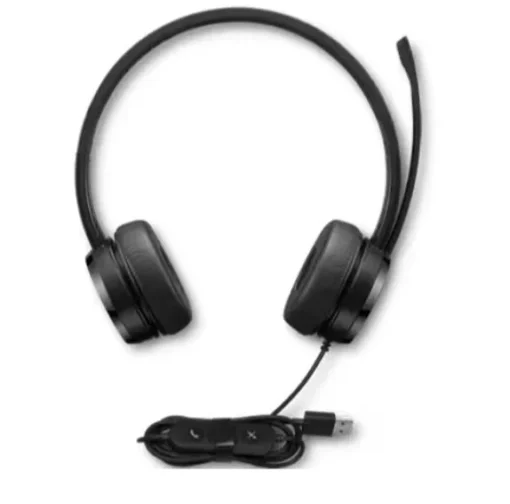 Lenovo USB-A Wired Stereo On-Ear Headset 4XD1K1826 - Image 3