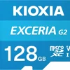 Kioxia Card microSD 128GB Gen2 UHS-I U3 V30 adapter Exceria