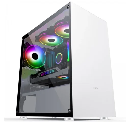 MS PC GAMING CASE MS FIGHT ER S301 WHITE - Image 4