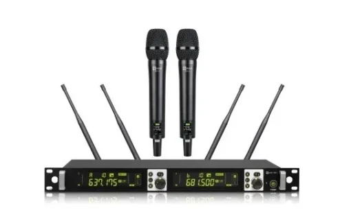 AUDAC AVTEK WM 2H WIRELESS SET + 2 MICROPHONES