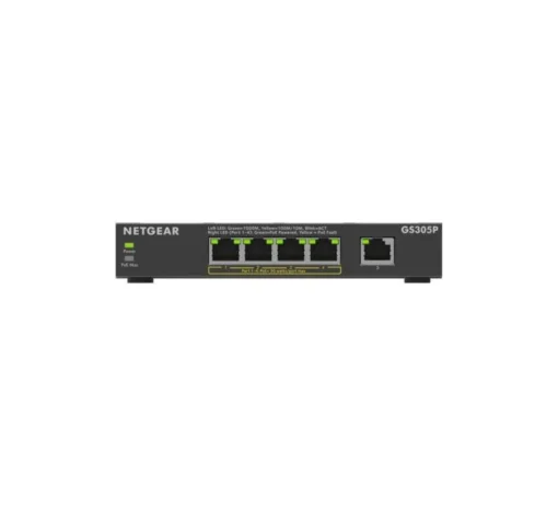 Netgear Switches Unmanaged GS305P-300EUS 5PT GE - Image 4