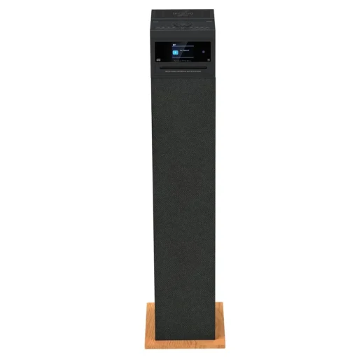 AIWA Multimedia tower speaker TSBT-360 system with fm radio CD player USB and bluetooth