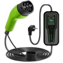 Qoltec Mobile charger for EV 2in1 type2 3.5kW LCD