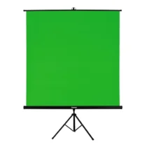 Hama green screen background with tripod 180x180 2in