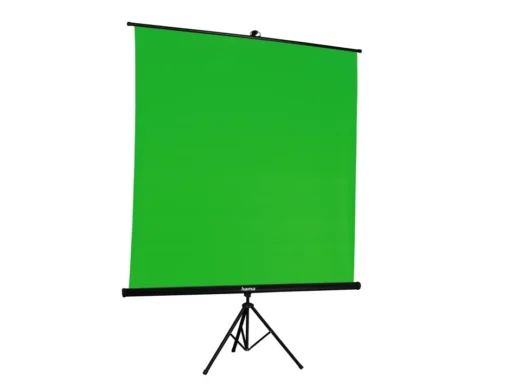 Hama green screen background with tripod 180x180 2in - Image 2