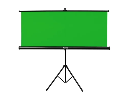 Hama green screen background with tripod 180x180 2in - Image 3