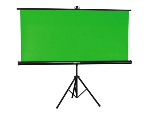 Hama green screen background with tripod 180x180 2in - Image 4