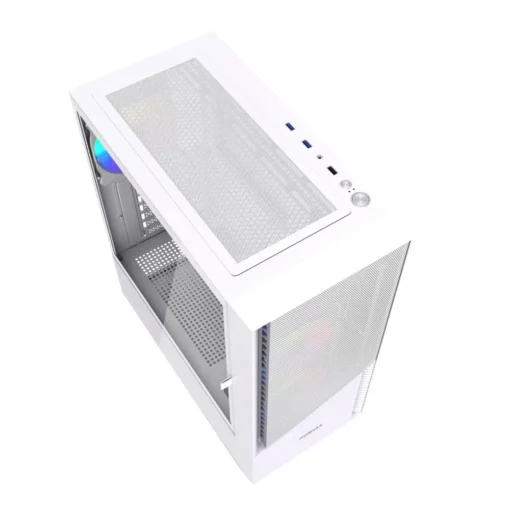 Gembird кутия за компютър Midi Tower Fornax 4300 ATX white - Image 4