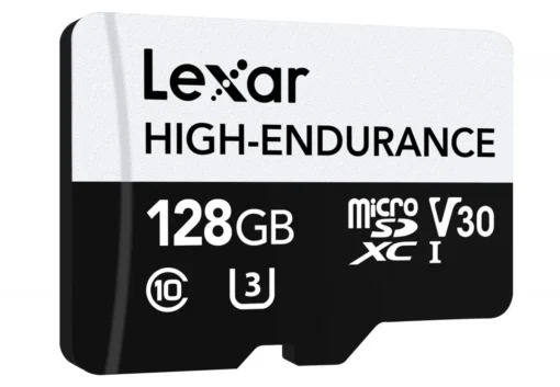 Lexar microSD card 128GB C10 A1 U3 V30 100/45MB/s CL10 adapter - Image 3