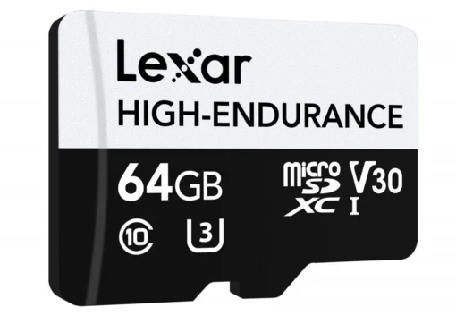 Lexar microSD card 64GB C10 A1 U3 V30 100/35MB/s CL10 adapter - Image 3