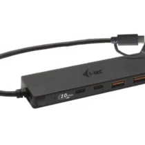 i-tec USB-A/USB-C Metal HUB 2x USB 3.0 + 2x USB-C (10 Gbps)