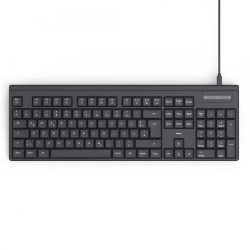 Hama wired keyboard CK-100 black