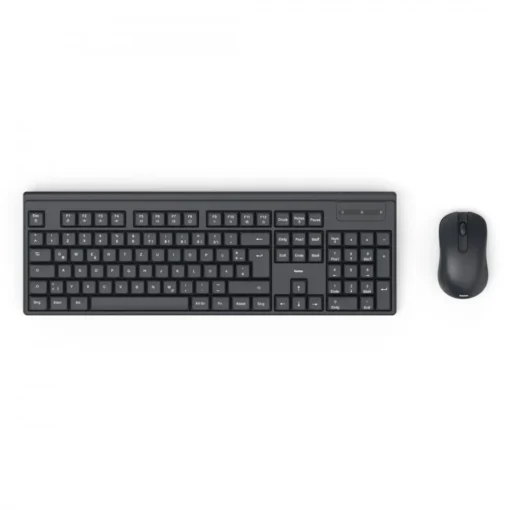 Hama keyboard and mouse set WKM-100 black