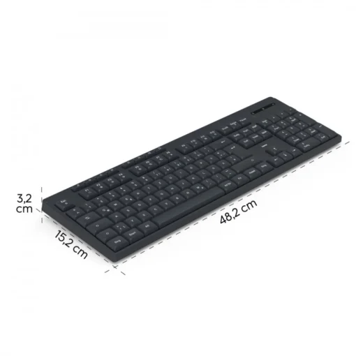 Hama wireless keyboard WK-200 black - Image 2