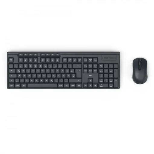 Hama keyboard and mouse set WKM-200 black