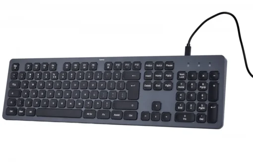 Hama wired keyboard CK-400 black-grey