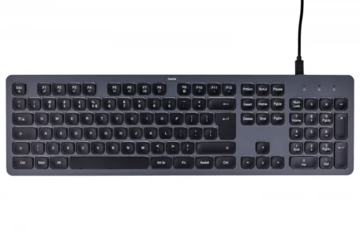 Hama wired keyboard CK-400 black-grey - Image 4