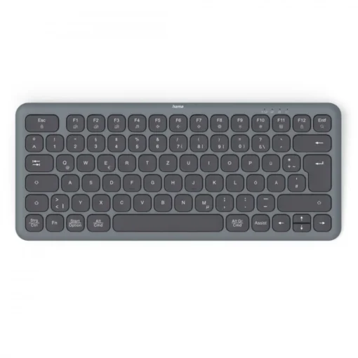 Hama WK-500 multi device keyboard black-grey