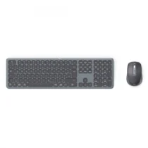 Hama multi device keyboard and mouse set black gre