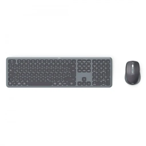 Hama multi device keyboard and mouse set black gre