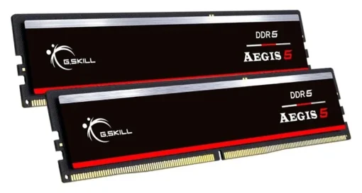 G.SKILL памет PC DDR5 32GB (2x16GB) Aegis 5 5200MHz CL40 XMP3 Black