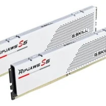 G.SKILL памет PC DDR5 32GB (2x16GB) Ripjaws S5 5200MHz CL40 XMP3 White