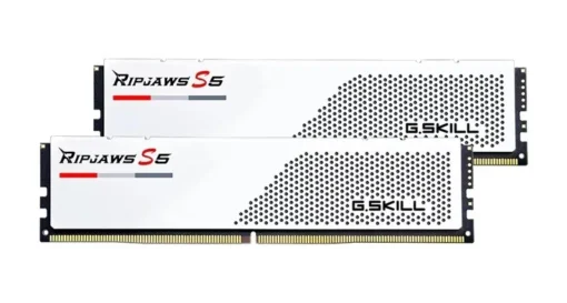 G.SKILL памет PC DDR5 32GB (2x16GB) Ripjaws S5 5200MHz CL40 XMP3 White - Image 2