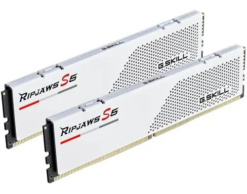 G.SKILL памет PC DDR5 32GB (2x16GB) Ripjaws S5 5600MHz CL36-36 XMP3 White