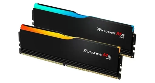 G.SKILL памет PC DDR5 32GB (2x16GB) Ripjaws M5 RGB 5200MHz CL40 XMP3 Black