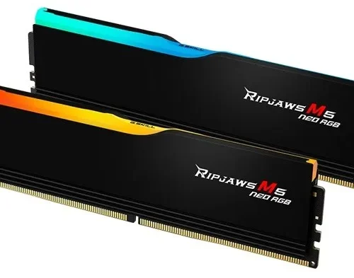 G.SKILL памет PC DDR5 32GB (2x16GB) Ripjaws M5 Neo AMD RGB 6000MHz CL36