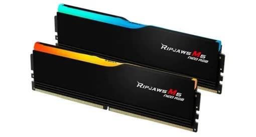 G.SKILL памет PC DDR5 32GB (2x16GB) Ripjaws M5 Neo AMD RGB 6000MHz CL36