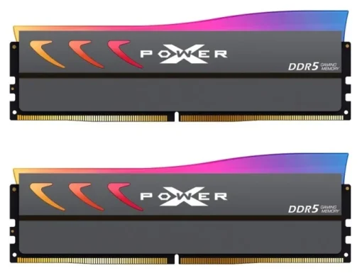 Silicon Power памет DDR5 XPOWER Storm RGB 32GB/6000 2*16GB CL36 grey