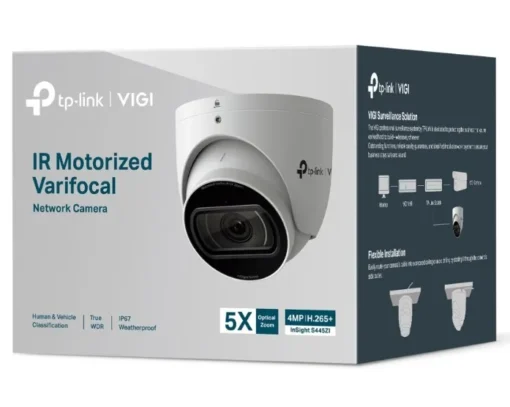 TP-LINK InSight S445ZI VIGI 4MP IR Motorized Varifocal Turret Network Camera - Image 4