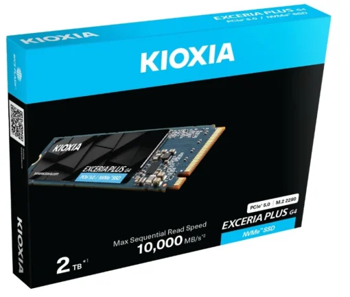 Kioxia SSD диск Exceria Plus G4 1TB PCIe Gen5x4 10000/7900 - Image 2