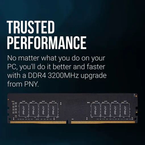 PNY памет 16GB DDR4 DIMM 3200 MD16GSD43200-TB - Image 3