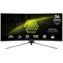 MSI Monitor 34 inches MAG 345CQR LED/WQHD/Curved/180Hz/black