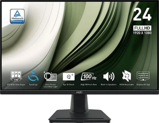 MSI Monitor 23.8 inches PRO MP245G LED/FHD/Flat/100Hz/black