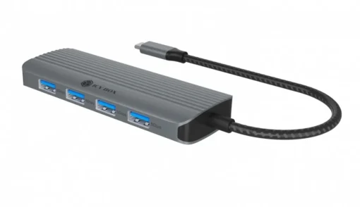 IcyBox HUB IB-DK4022a-CPD 6in1, HDMI,USB,PD - Image 2