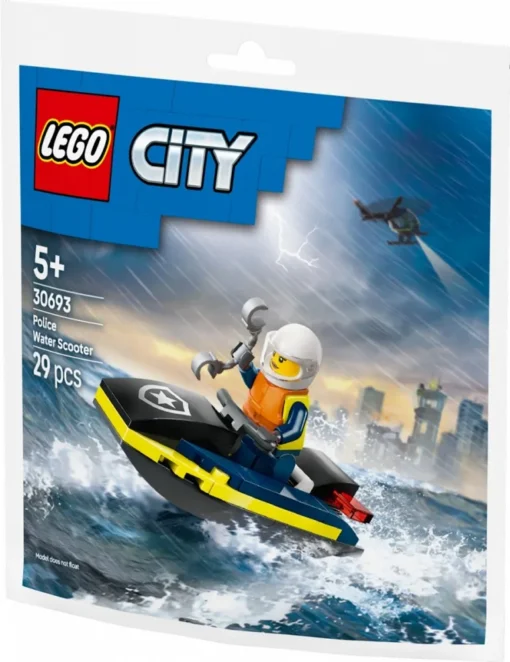 LEGO Bricks City 30693 Police Water Scooter - Image 2