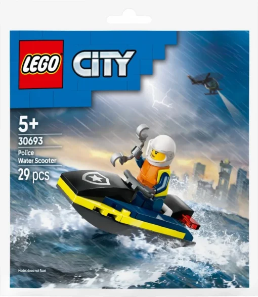 LEGO Bricks City 30693 Police Water Scooter - Image 3