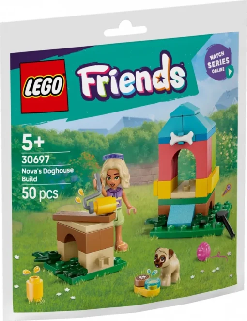 LEGO Bricks Friends 30697 Novas Doghouse Build