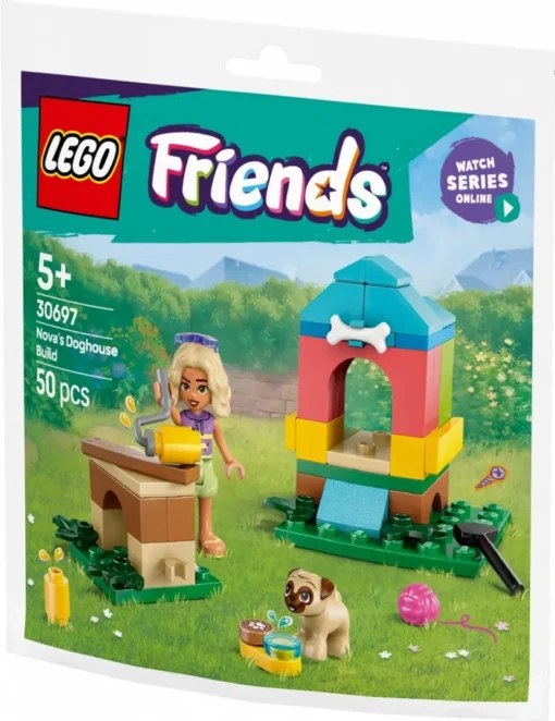 LEGO Bricks Friends 30697 Novas Doghouse Build - Image 2