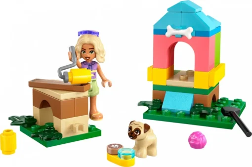 LEGO Bricks Friends 30697 Novas Doghouse Build - Image 4