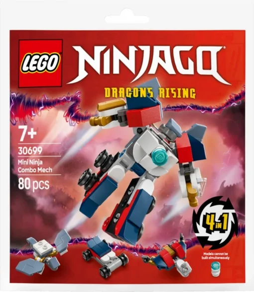 LEGO Bricks Ninjago 30699 Mini Ninja Combo Mech - Image 3